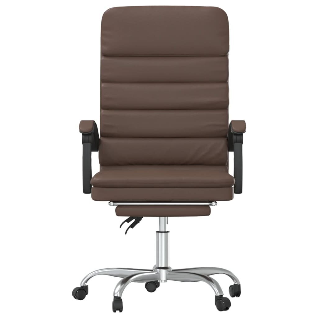 Biroja krēsls, brūns cena un informācija | Biroja krēsli | 220.lv