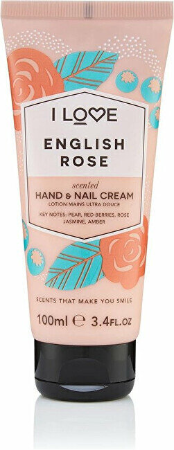 Roku un nagu krēms Signature English Rose (Hand & Nail Cream) 100 ml cena un informācija | Ķermeņa krēmi, losjoni | 220.lv