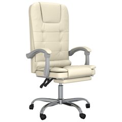 Biroja krēsls, krēmkrāsas цена и информация | Офисные кресла | 220.lv