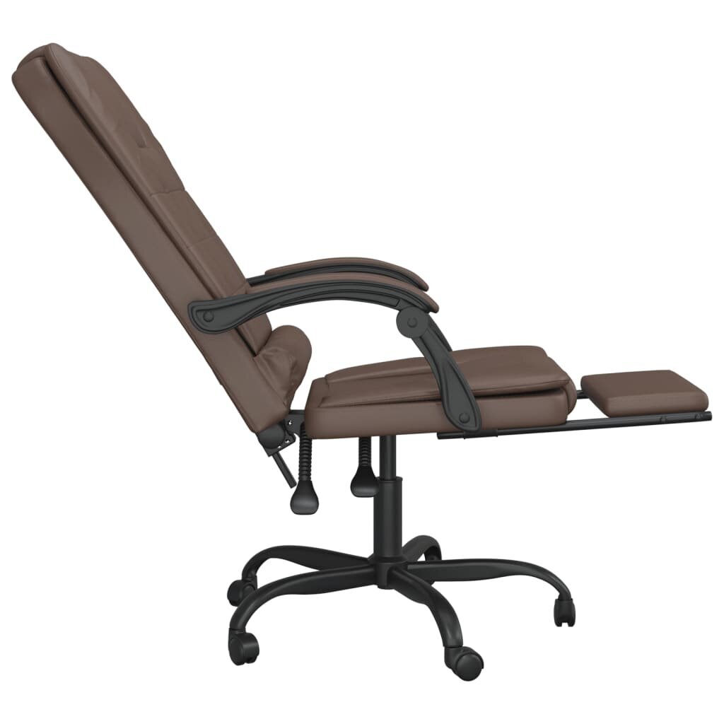 Biroja krēsls, brūns цена и информация | Biroja krēsli | 220.lv