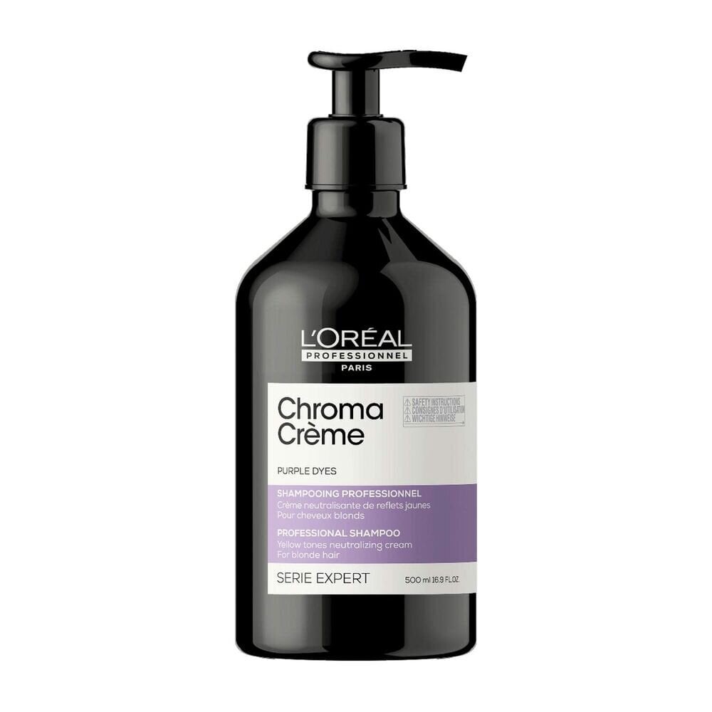 Krāsu Neitralizējošs Šampūns L'Oreal Professionnel Paris Chroma Crème Violets (500 ml) cena un informācija | Šampūni | 220.lv