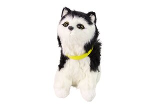 Интерактивная плюшевая кошка, черная цена и информация | Мягкие игрушки | 220.lv