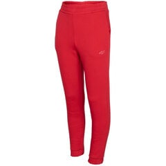 Спортивные брюки для девочки 4F HJZ22 JSPDD002 62S, красные цена и информация | Штаны для девочки ABN-2959/KOR/086 | 220.lv