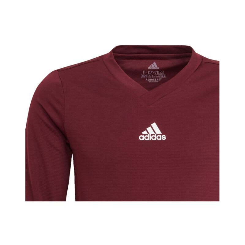 Adidas Team Base bērnu T-krekls GN7510, bordo cena un informācija | Zēnu krekli | 220.lv