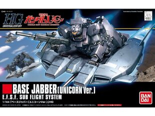 Bandai - HGUC Base Jabber (Unicorn Ver.), 1/144, 60668 cena un informācija | Konstruktori | 220.lv