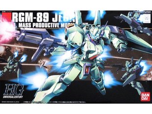 Bandai - HGUC RGM-89 Jegan, 1/144, 57398 cena un informācija | Konstruktori | 220.lv