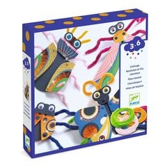 Креативный набор со стеблями синели - Жуки, Djeco цена и информация | Развивающие игрушки | 220.lv