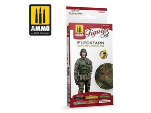 AMMO MIG - Akrils krāsu komplekts Flecktarn German Camouflage, 7037 cena un informācija | Modelēšanas un zīmēšanas piederumi | 220.lv