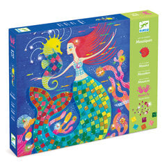 Набор для творчества - Блестящая мозаика - Русалки, DJECO DJ09423 цена и информация | Развивающие игрушки | 220.lv