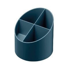 Подставка для карандашей Herlitz Greenline, круглая, темно-синяя цена и информация | Канцелярия | 220.lv