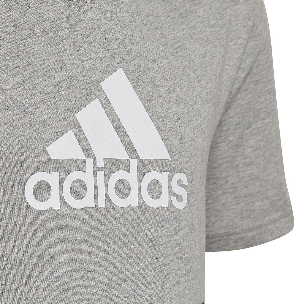 Adidas T-Krekli U Cb Tee Black Grey HN8561 HN8561/128 цена и информация | Zēnu krekli | 220.lv