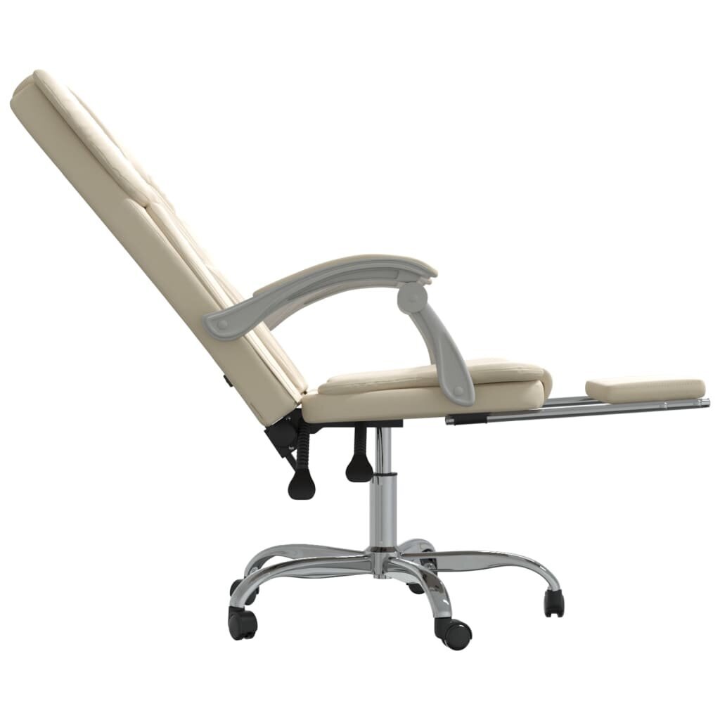 Biroja krēsls, krēmkrāsas цена и информация | Biroja krēsli | 220.lv