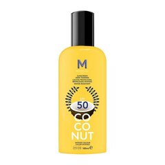 Saules aizsargkrēms Mediterraneo Sun Coconut Suntan Dark Tanning SPF50, 100 ml cena un informācija | Sauļošanās krēmi | 220.lv