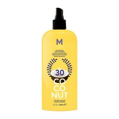 Saules aizsargkrēms Mediterraneo Sun Coconut Sunscreen Dark Tanning Spf30, 200 ml cena un informācija | Sauļošanās krēmi | 220.lv