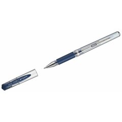 Ручка Liquid ink ballpoint pen Uni-Ball Signo Broad UM-153 W, темно-синяя, 12 шт. цена и информация | Письменные принадлежности | 220.lv