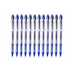 Liquid ink ballpoint pen Uni-Ball Vision Elite UB-200 Темно-синий 12 штук цена и информация | Письменные принадлежности | 220.lv