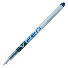 Kaligrāfijas pildspalva Pilot V-Pen Vienreizējās lietošanas Zils cena un informācija | Rakstāmpiederumi | 220.lv