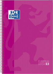 Записная книжка Oxford European Book, фуксия, A4, 5 шт. цена и информация | Тетради и бумажные товары | 220.lv