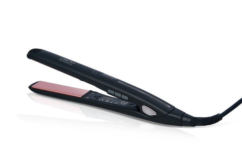 OSOM Professional Hair Straightener Black OSOM801 (130-230C) cena un informācija | Matu veidotāji, taisnotāji | 220.lv