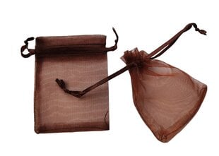Мешочек из органзы/подарочный пакет, 7 х 8,5 см, 1 шт. цена и информация | Упаковочные материалы для подарков | 220.lv