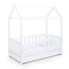 Детская кровать - домик Klups Hen, белый цвет цена и информация | Детские кровати | 220.lv