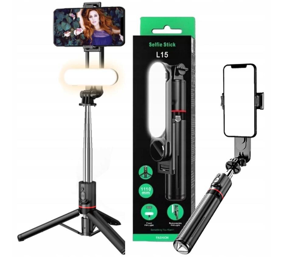 Airi L15 LED цена и информация | Selfie Sticks | 220.lv