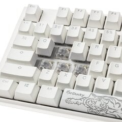 Игровая клавиатура Ducky ONE 3 Classic Pure White SF 65% RGB Hot-Swap, US, MX Clear Switch цена и информация | Клавиатуры | 220.lv