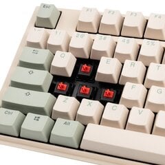 Ducky ONE 3 Matcha TKL RGB игровая клавиатура | US, MX Red Switch цена и информация | Клавиатуры | 220.lv