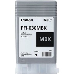 Картридж с оригинальными чернилами Canon PFI-030 MBK Матово-черный цена и информация | Картриджи для струйных принтеров | 220.lv