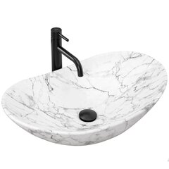 Izlietne REA Royal Statuario Marble matt cena un informācija | Izlietnes | 220.lv