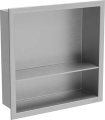 Mexen X-Wall-R iebūvējams sienas plaukts 2l, 30x30 cm, Inox цена и информация | Аксессуары для ванной комнаты | 220.lv