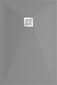 Taisnstūra dušas paliktnis Mexen Stone+ ar sifonu, Grey, 120x70,80,90,100 cm cena un informācija | Dušas paliktņi | 220.lv