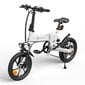 Elektriskais velosipēds ADO A16 XE, Balts A16XEW cena un informācija | Elektrovelosipēdi | 220.lv