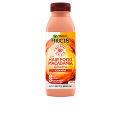 Iztaisnojošs šampūns Garnier fructis hair food macadamia, 350 ml цена и информация | Шампуни | 220.lv