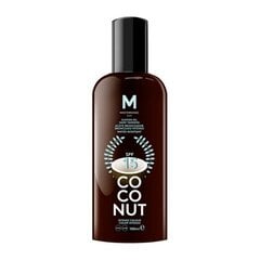 Saules aizsargājošā eļļa Mediterraneo Sun Coconut Suntan Oil Dark Tanning Spf15, 100 ml cena un informācija | Sauļošanās krēmi | 220.lv