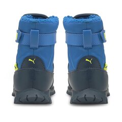 Сапоги для мальчиков Puma Nieve Boot WTR AC Inf Future - 38074601, синие цена и информация | Стильные кеды для детей | 220.lv