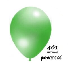 Metalic Penword воздушные шары 100шт зеленые цена и информация | Шарики | 220.lv