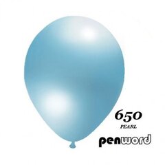 Metalic Penword baloni 100 gab. gaišzili cena un informācija | Baloni | 220.lv