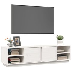 TV skapītis vidaXL, 156x40x40 cm, balts cena un informācija | TV galdiņi | 220.lv