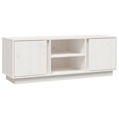 TV skapītis vidaXL, 110x35x40,5 cm, balts цена и информация | Тумбы под телевизор | 220.lv