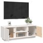 TV skapītis vidaXL, 110x35x40,5 cm, balts cena un informācija | TV galdiņi | 220.lv