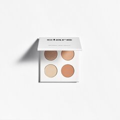 Палитра теней для век Clare Makeup Creator 4,4x1,4 г цена и информация | Тушь, средства для роста ресниц, тени для век, карандаши для глаз | 220.lv