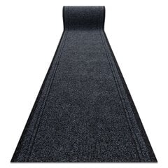Rugsx ковровая дорожка Malaga 2082, антрацит, 100 см цена и информация | Ковры | 220.lv