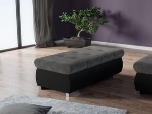 Sols HERKULES large-ecoskóra Soft 011 (melna) + pelēka 2315 цена и информация | Кресла-мешки и пуфы | 220.lv