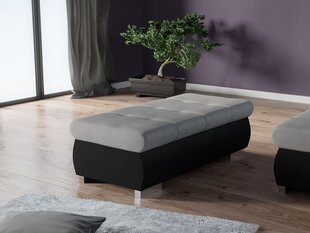 Тумба HERKULES large-ecoskóra Soft 011 (czarna) + Энцо 162 цена и информация | Кресла-мешки и пуфы | 220.lv