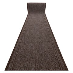 Rugsx ковровая дорожка Malaga 7058, коричневая, 100 см цена и информация | Ковры | 220.lv