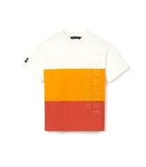 Детская футболка Mayoral, белый/оранжевый, 6075*15, 8445445723114 цена и информация | Рубашки для мальчиков | 220.lv