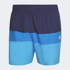 Adidas Šorti Block Clx Sl Blue HA0381 HA0381/2XL цена и информация | Мужские шорты | 220.lv