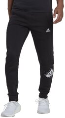 Adidas Bikses M Fl Gfx Pant Black HN9063 HN9063/L cena un informācija | Sporta apģērbs vīriešiem | 220.lv