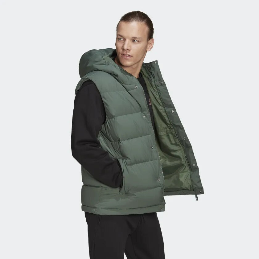 Adidas Vestes Helionic Vest Green HG6274 cena un informācija | Vīriešu vestes | 220.lv